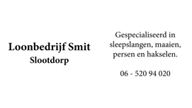 Loonbedrijf Smit Slootdorp